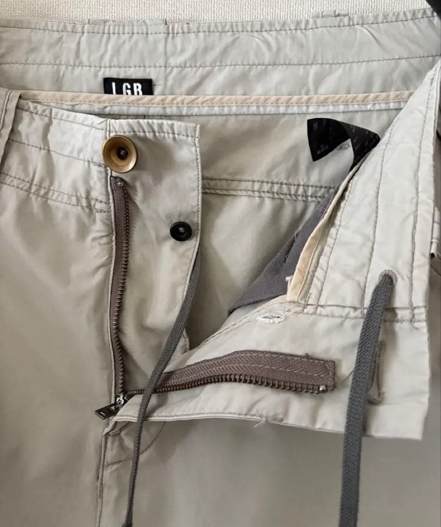 LGB サルエルパンツ ライトグレー　美品