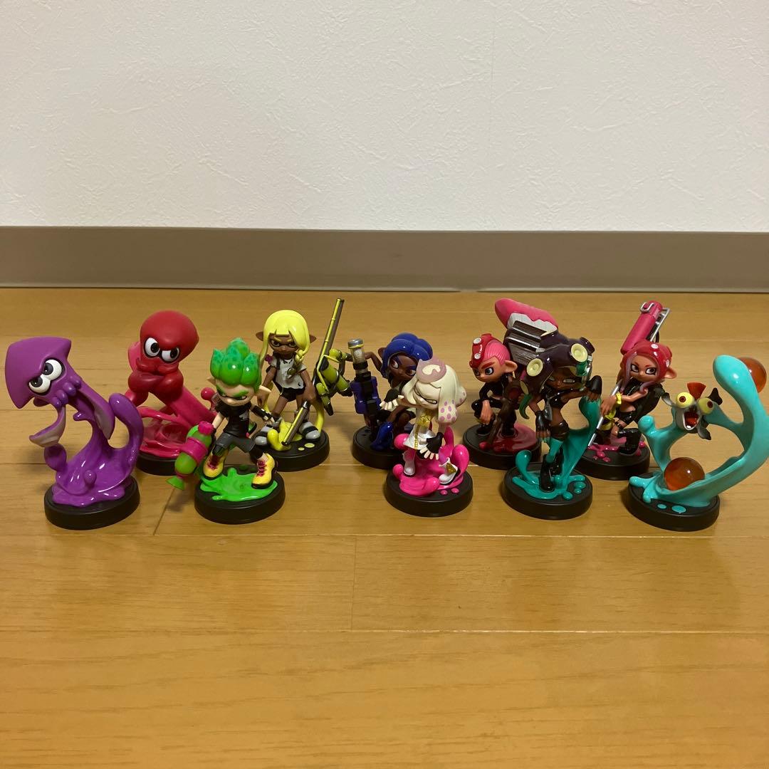 スプラトゥーン　amiibo 10個セット