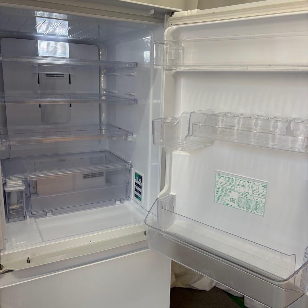 31　SHARP　冷蔵庫　大型　300-400ℓ　両開き　設置無料　綺麗　安い‼️