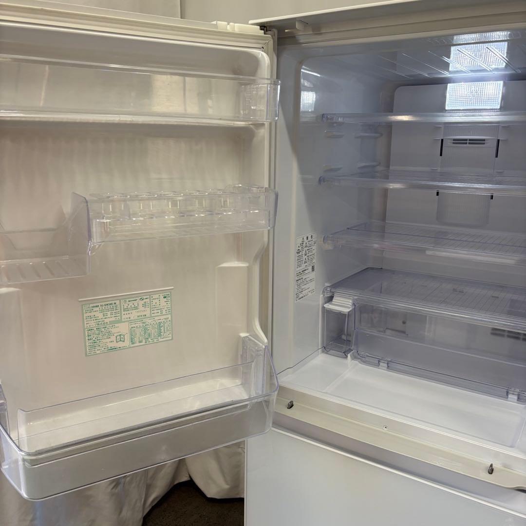 31　SHARP　冷蔵庫　大型　300-400ℓ　両開き　設置無料　綺麗　安い‼️