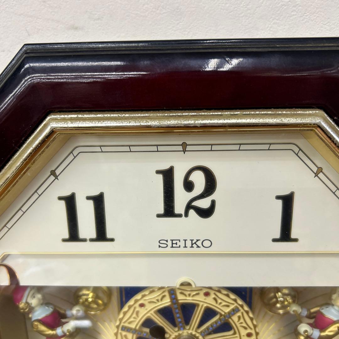 SEIKO セイコー からくり時計パペット Puppet アナログ掛時計 日本製