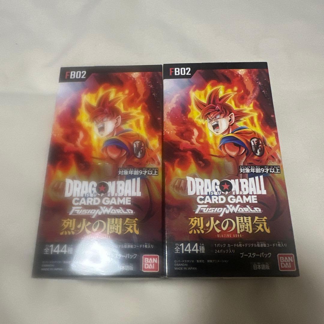 2ボックス　孫悟空 L FB02 ブースターパック『烈火の闘気』 FB02-01