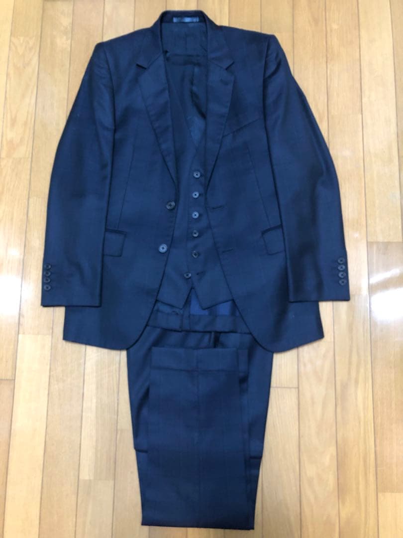 ポールスミス チェック2B スリーピース　スーツ