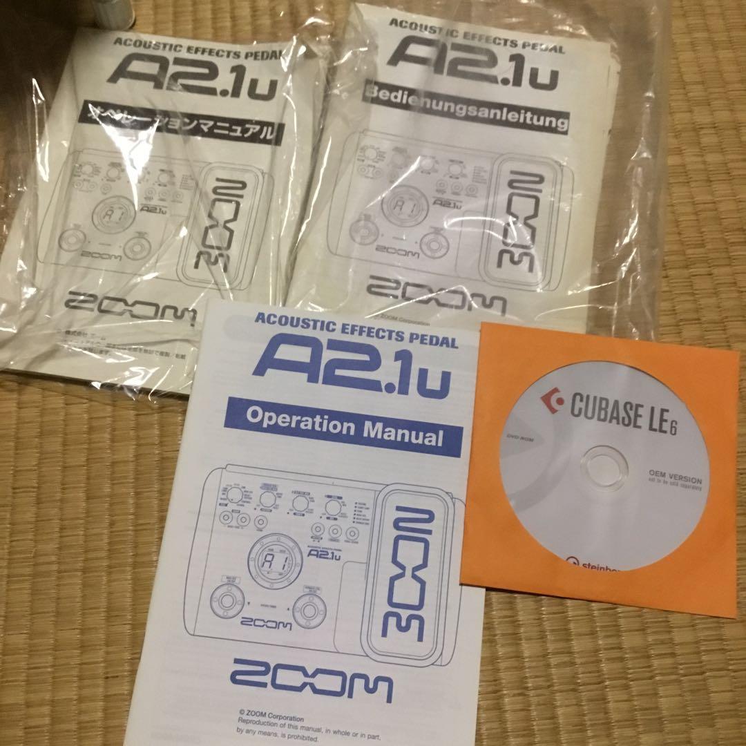 ZOOM A2.1u アコースティックエフェクトペダル