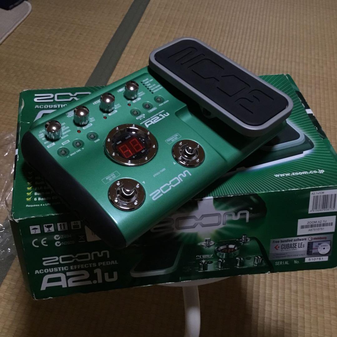 ZOOM A2.1u アコースティックエフェクトペダル