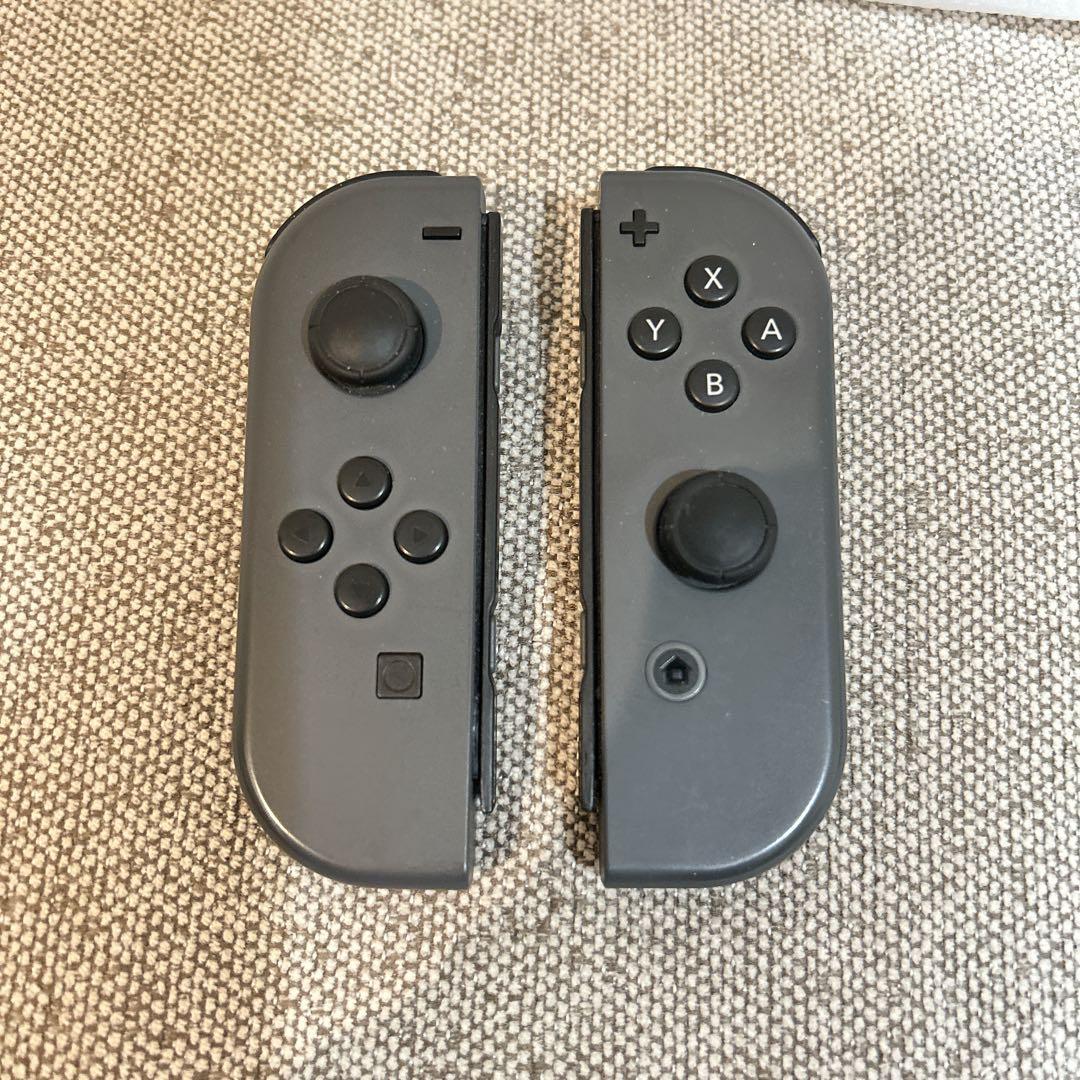 【美品】 Nintendo Switch 本体 グレー 完備品