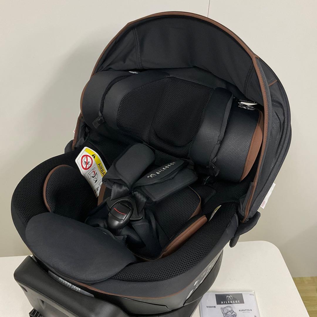 美品！エールベベ クルットR グランス ISOFIX対応 R129