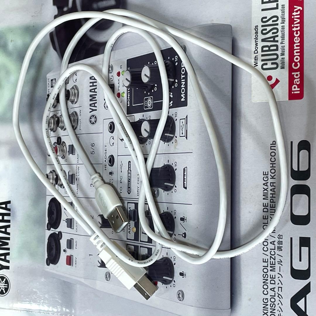 YAMAHA AG06 ミキシングコンソール 配信 ミキサー