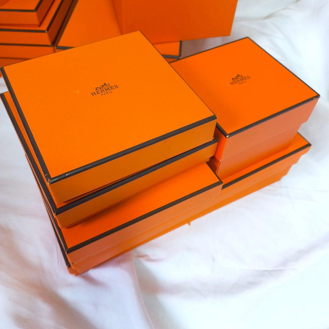 エルメス 空箱 34箱セット リボン7本つき カレ ツイリー