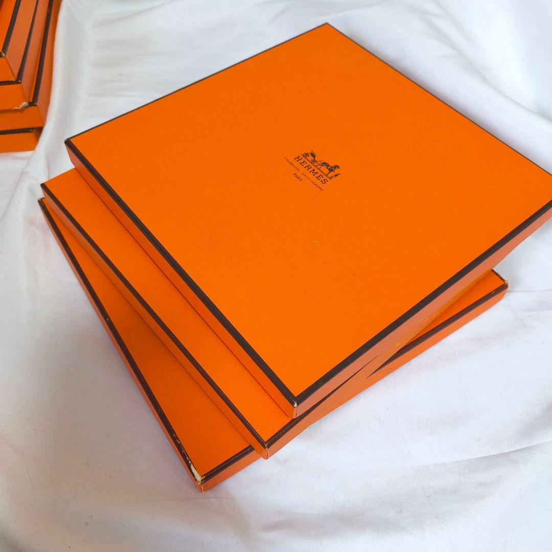 エルメス 空箱 34箱セット リボン7本つき カレ ツイリー