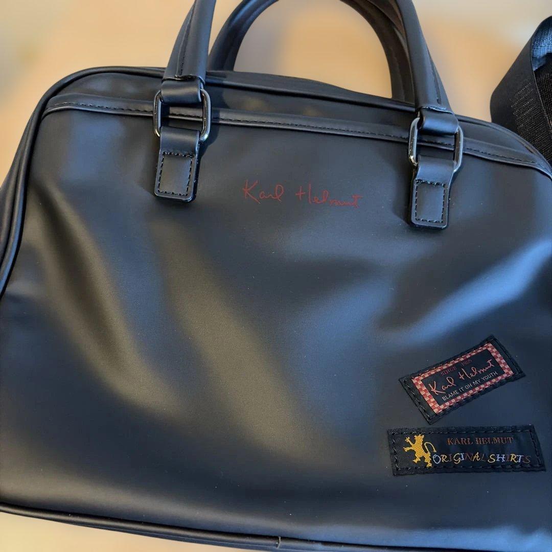 カールヘルム　2wayバッグ　ビジネス　ショルダー　手持ち　黒