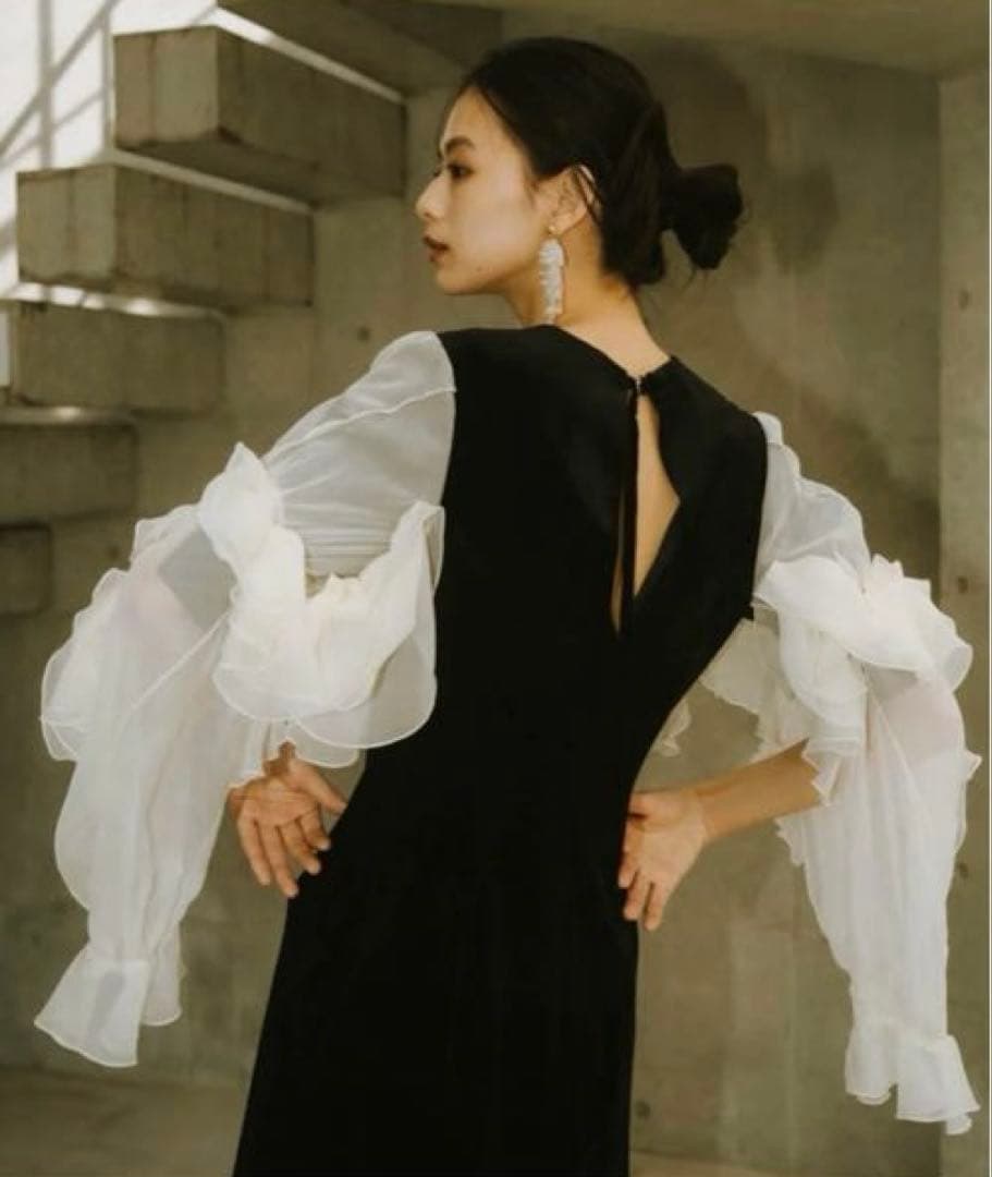 スーツ・フォーマル・ドレス KnuthMarf 2way chiffon docking one piece