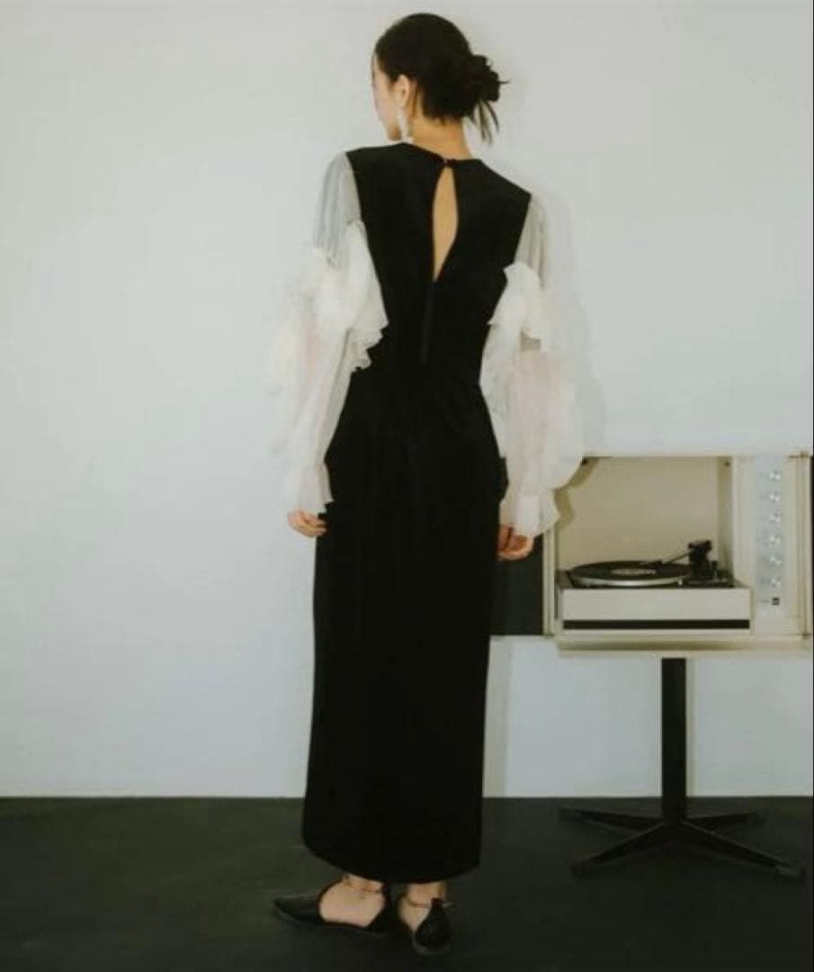 スーツ・フォーマル・ドレス KnuthMarf 2way chiffon docking one piece