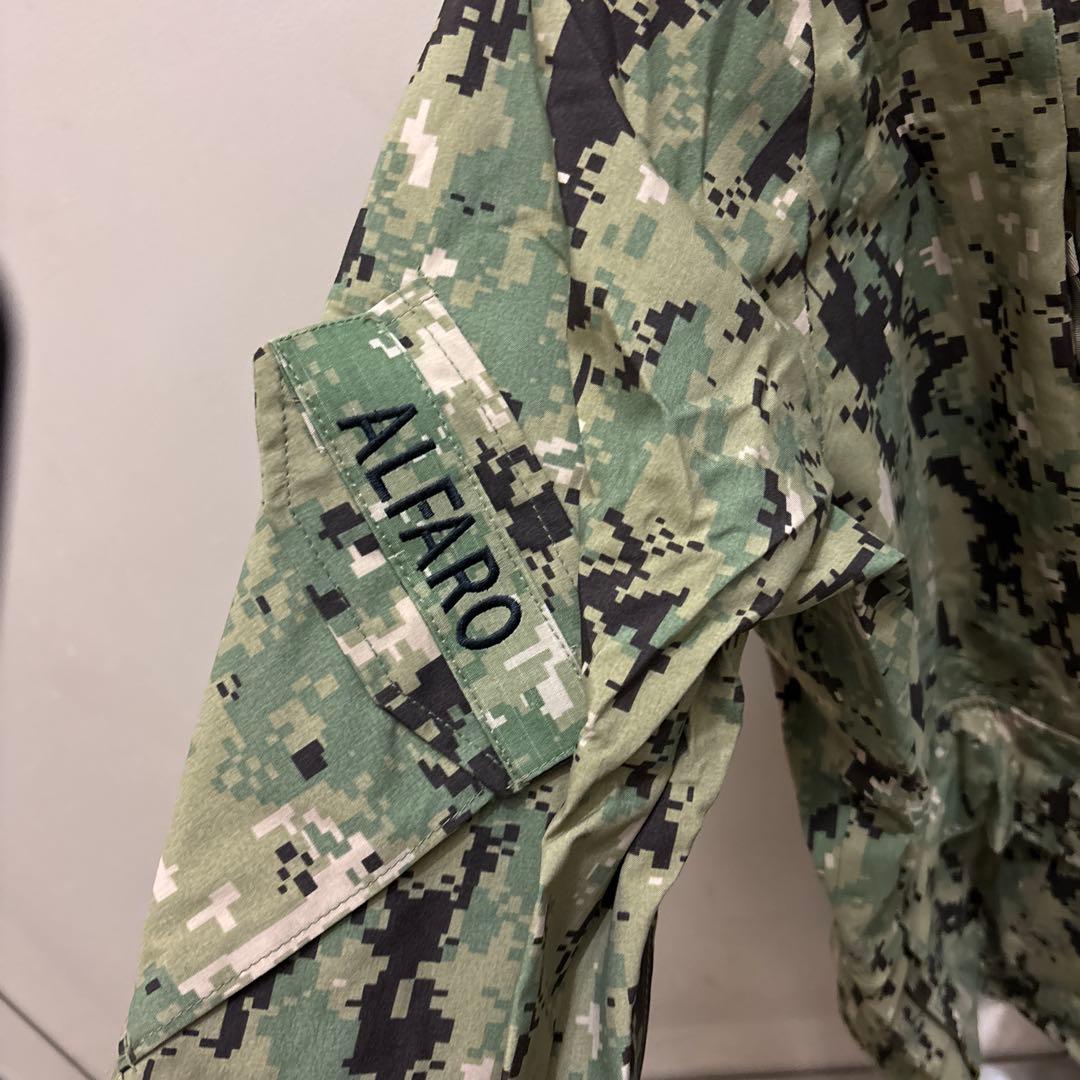 USN 米海軍 NWU パーカデジタルカモ 米軍放出品　ゴアテックス AOR2
