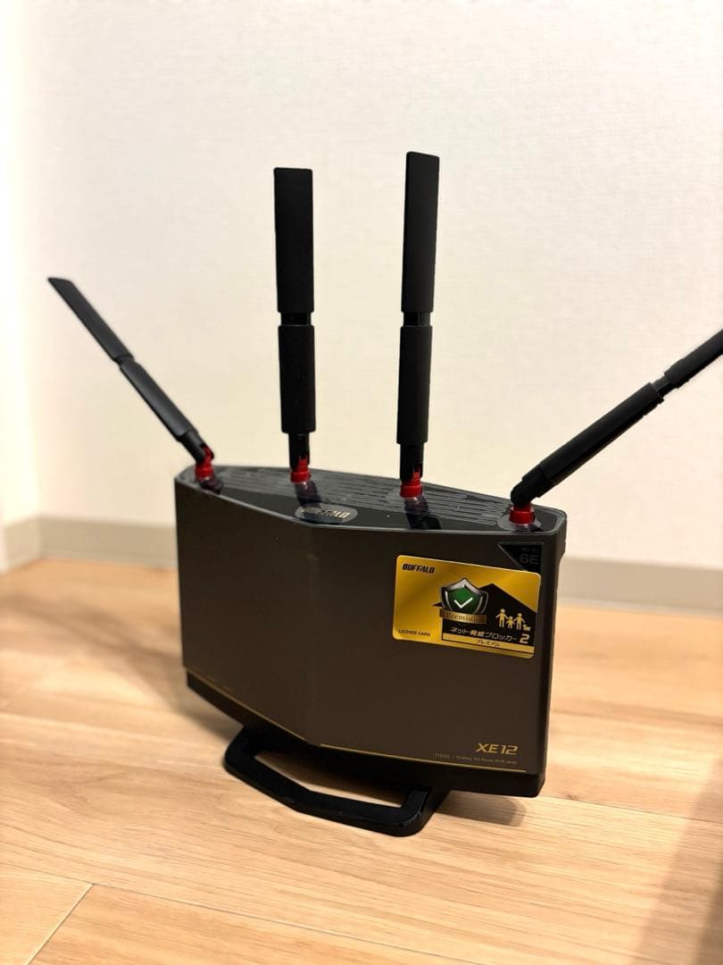 BUFFALO WXR-11000XE12 無線LANルーター Wi-Fi 6E