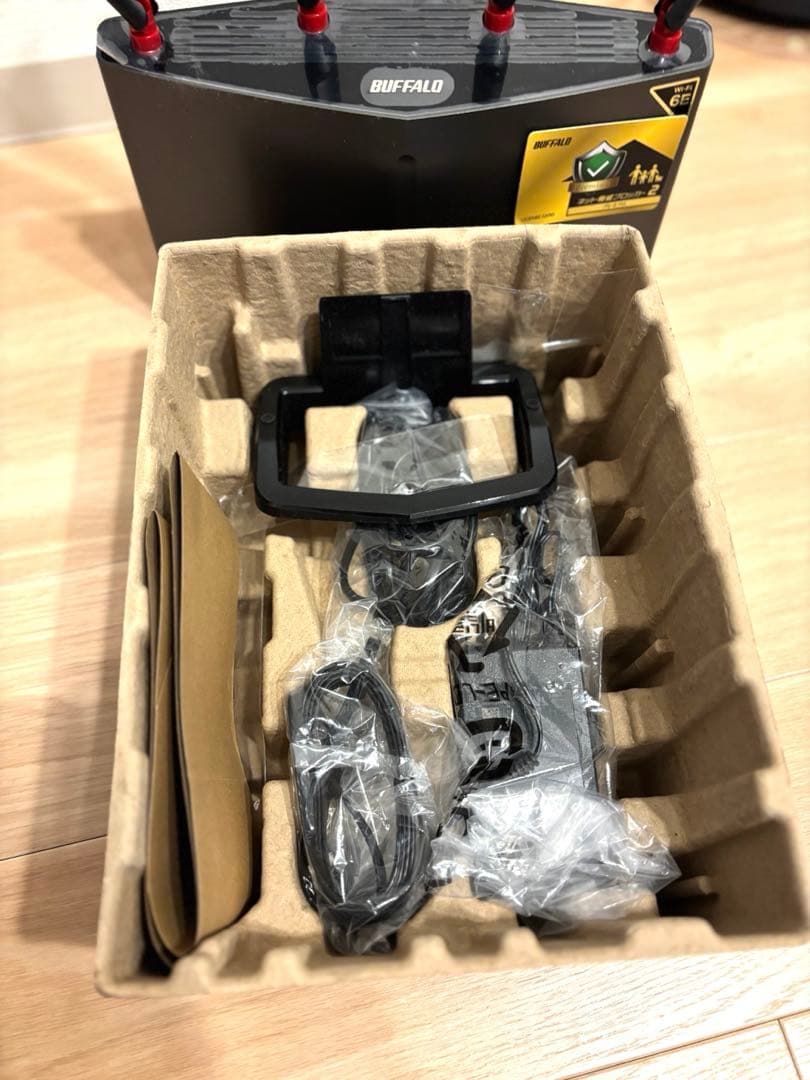 BUFFALO WXR-11000XE12 無線LANルーター Wi-Fi 6E