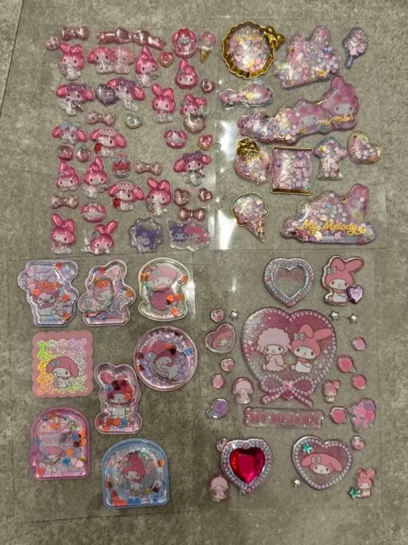 シール帳 完成品 ボンボンドロップシール うるちゅるシール シール帳付き