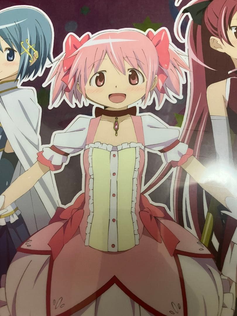 【非売品】魔法少女まどかマギカ ほむら さやか 杏子 マミ クリアポスター