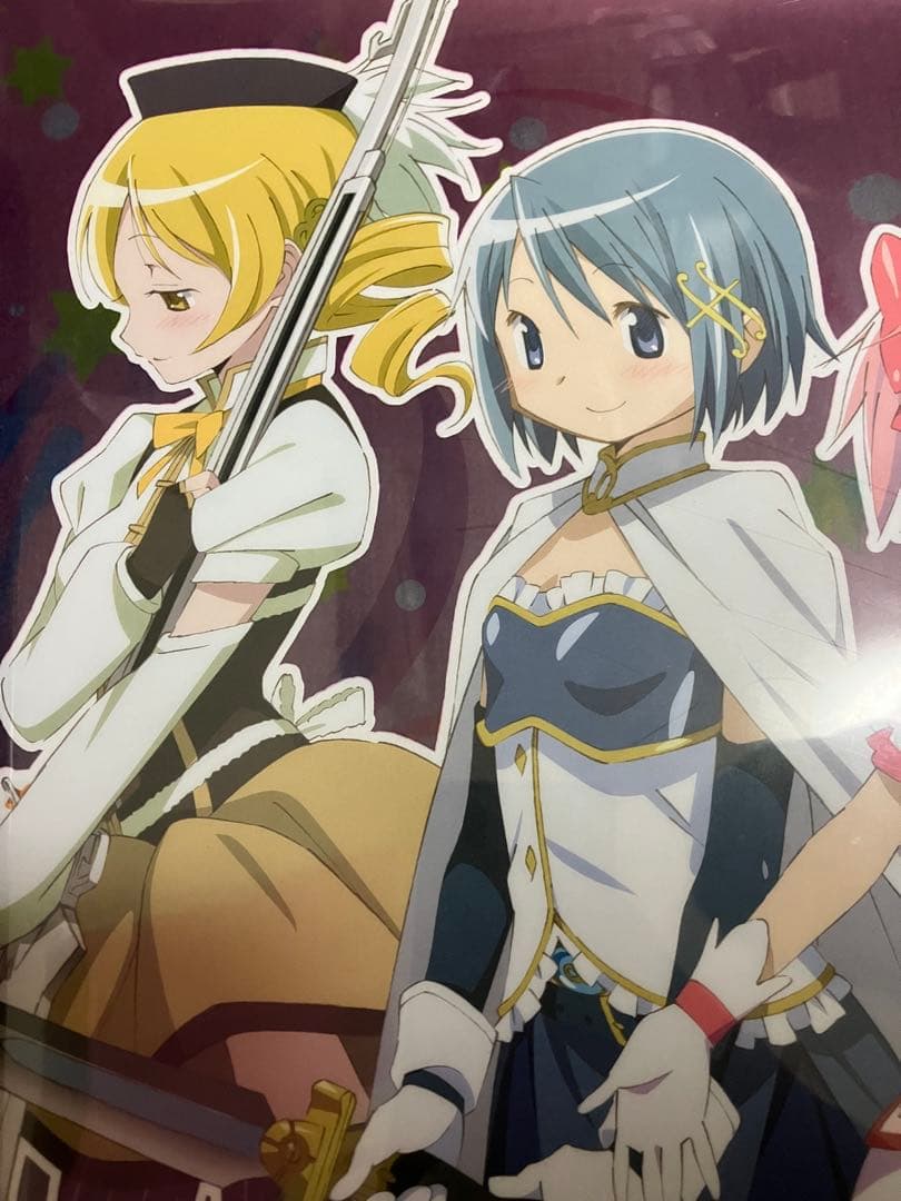 【非売品】魔法少女まどかマギカ ほむら さやか 杏子 マミ クリアポスター