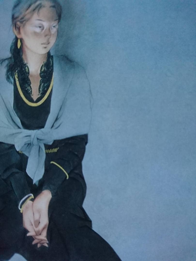 北田 克己、冬の訪ひ、厳選、希少画集画、新品高級額 額装付、きただ かつみ