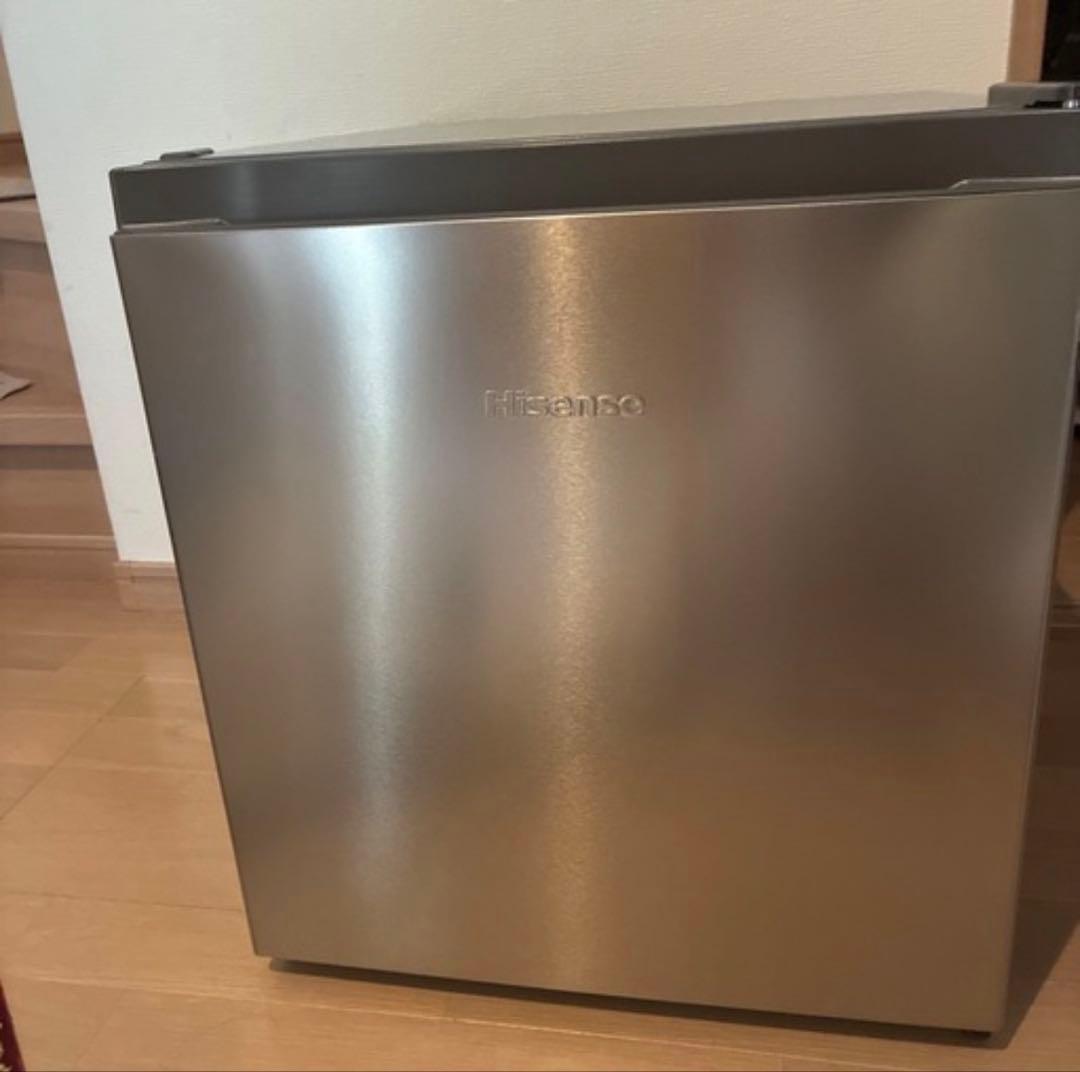 ハイセンス 小型 冷蔵庫 幅44.5cm 45L HR-A45S シルバー