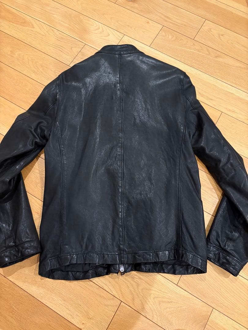 トゥモローランド　黒 レザー ライダースジャケット　M