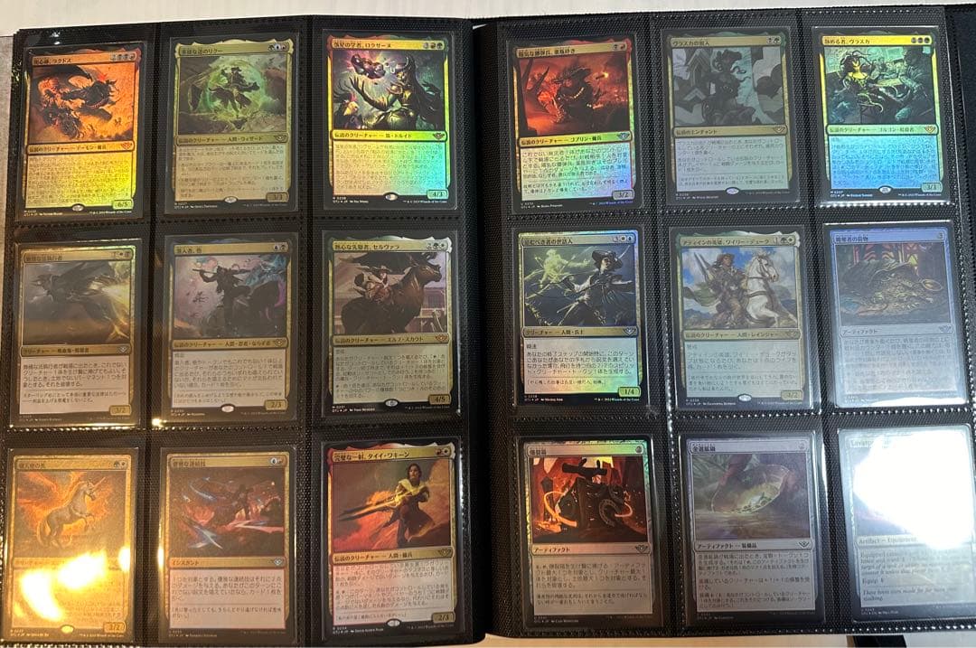 【MTG】サンダージャンクションの無法者 通常版FOILコンプ、ファイル付き