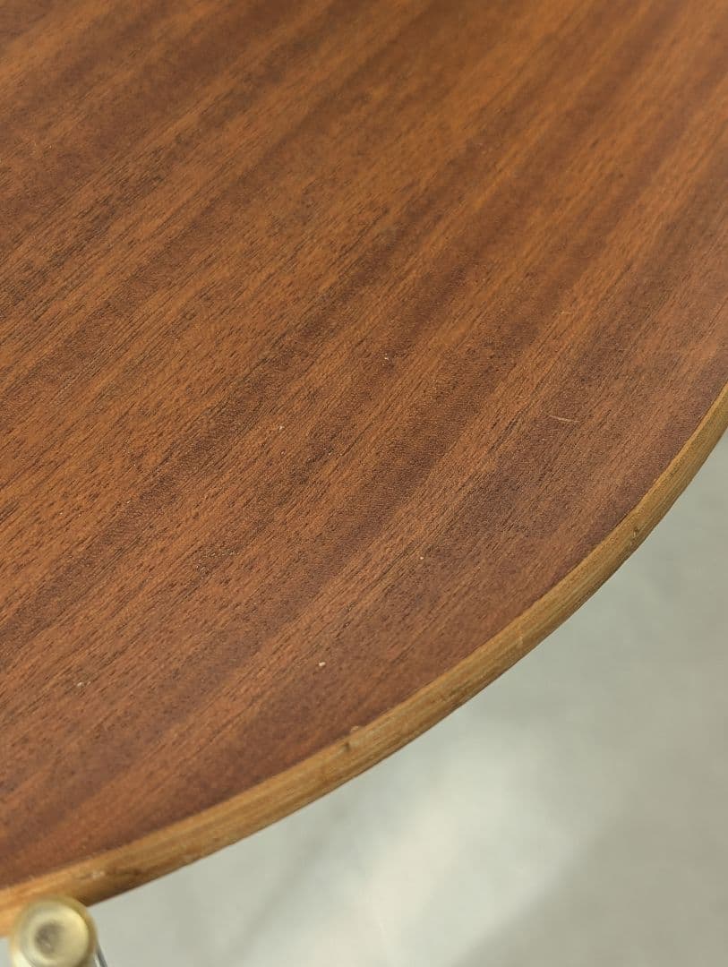 USED/北欧 モダン ウッドトレイ フォールディング　サイドテーブル