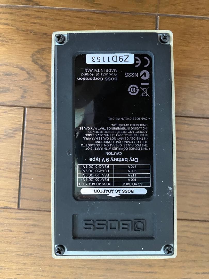 ギター BOSS OverDrive OD-1X