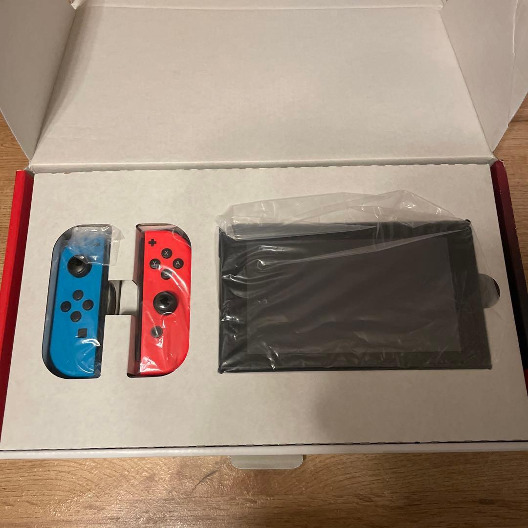 Nintendo Switch 本体 青/赤 Joy-Con付き全て部品あります