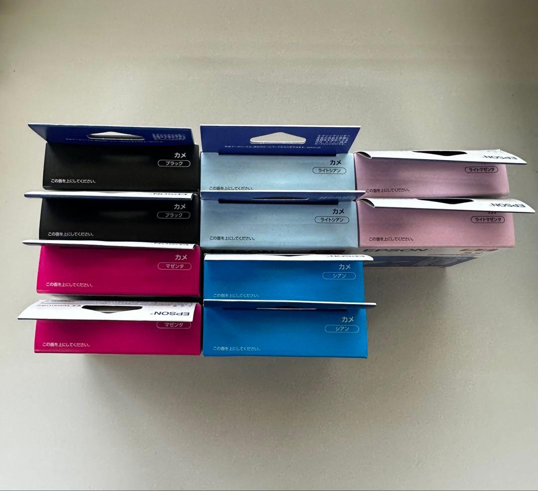 EPSON 純正インクカートリッジ カメ（未開封14個）