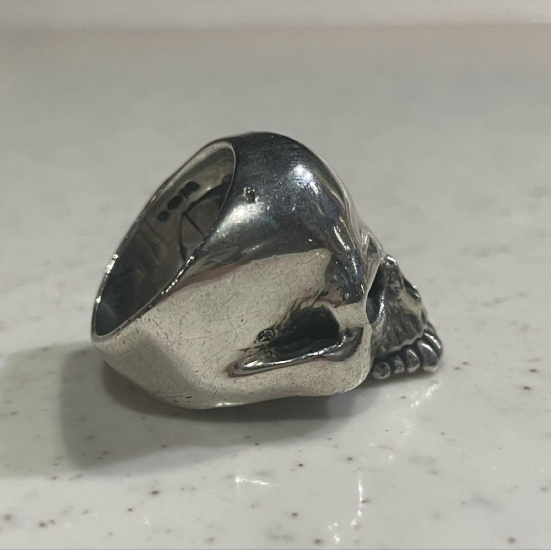 クレイジーピッグ　キースリング　スカルリング　19号　シルバー