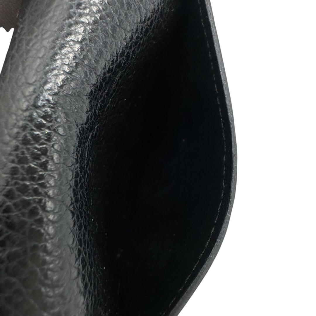 【なな】ルイヴィトン アンプラント ポルトフォイユ ゾエ 黒 本革