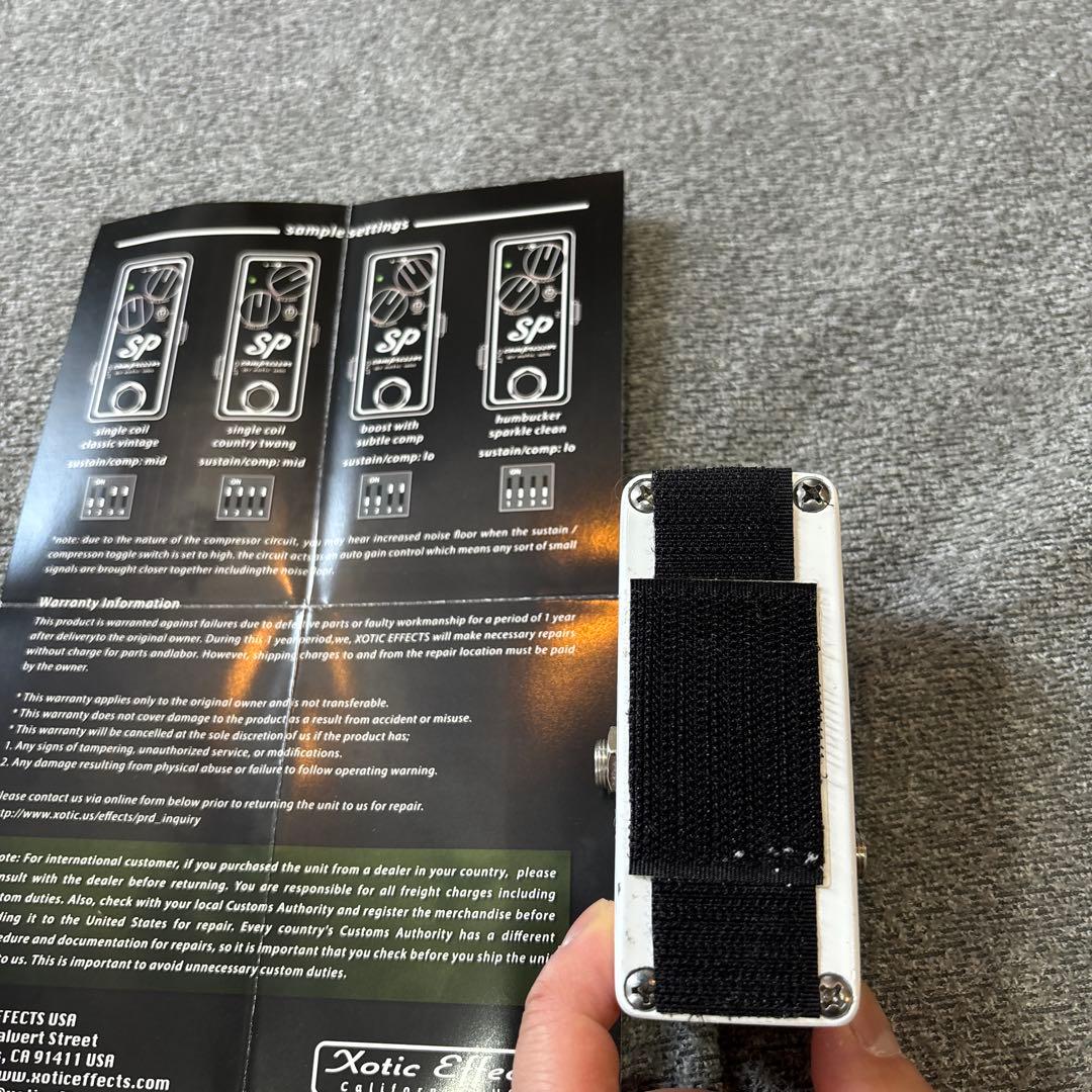 ギター Xotic SP Compressor