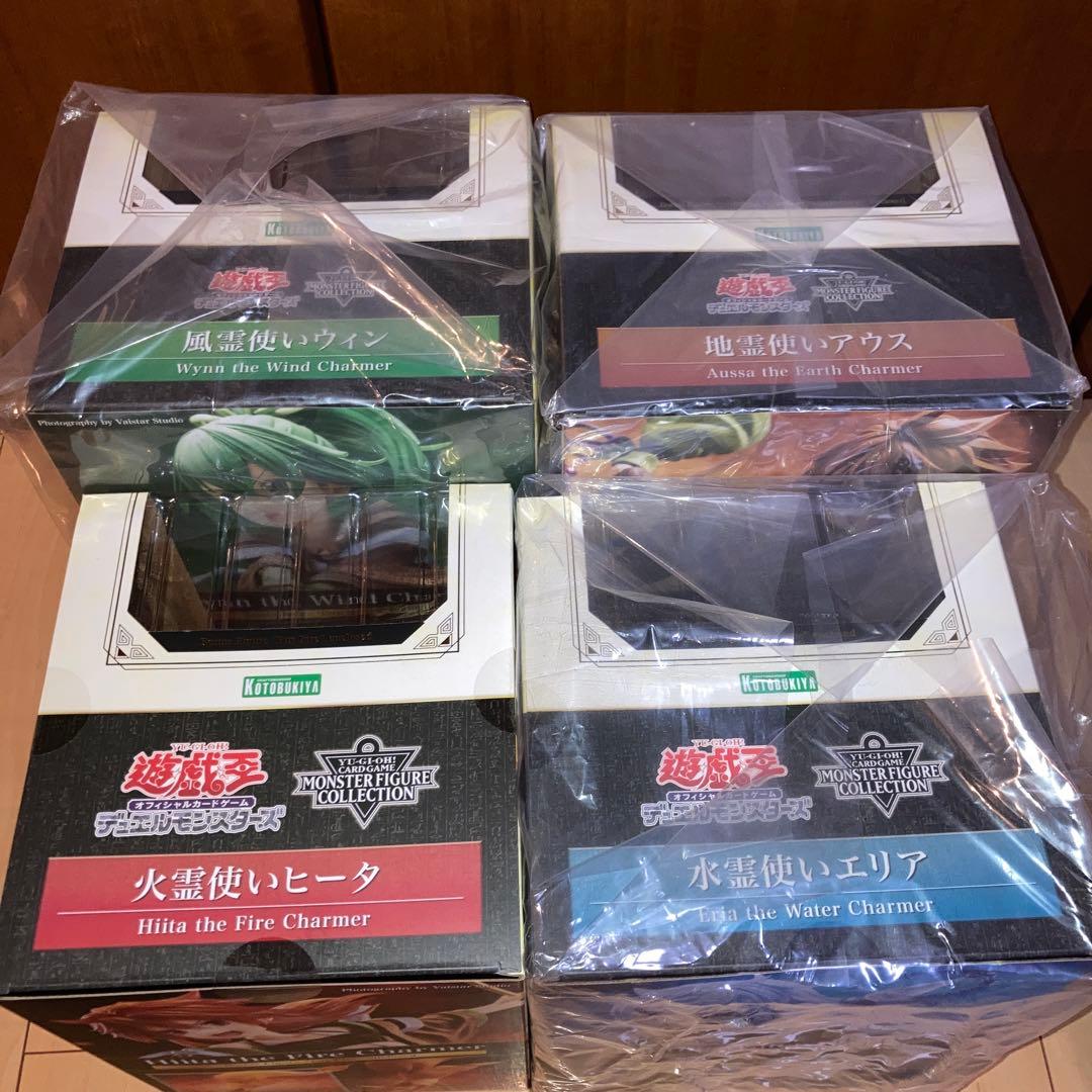 遊戯王　霊使い　特典付きフィギュア 4体セット