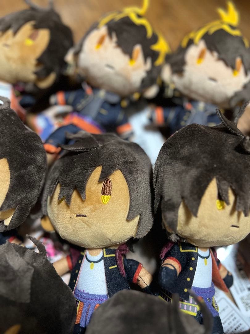 刀剣乱舞ONLINE ゴム紐付き御伴散歩ぬいぐるみ3 全種 24個セット