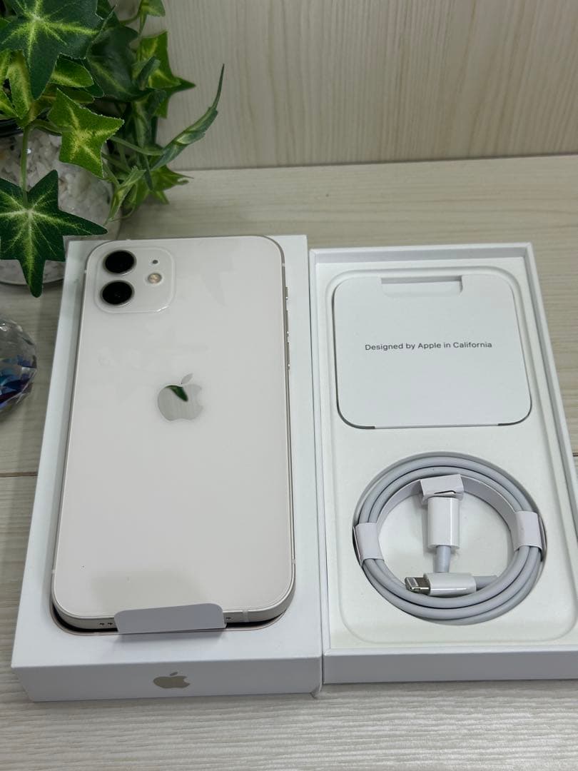 ✨【電池100％・超美品】iPhone 12 ホワイト ✨