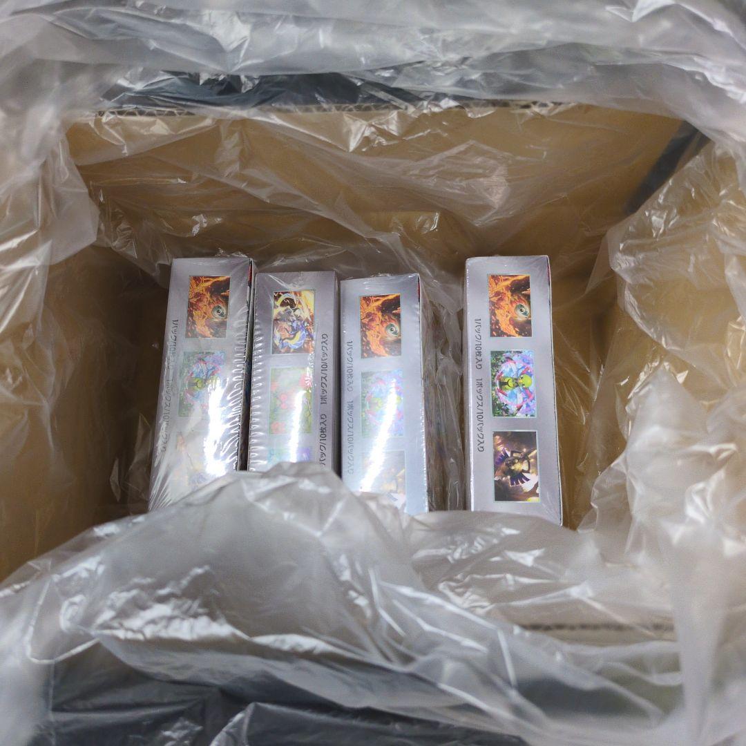 ポケモンカードゲーム テラスタルフェス 4box シュリンク付き