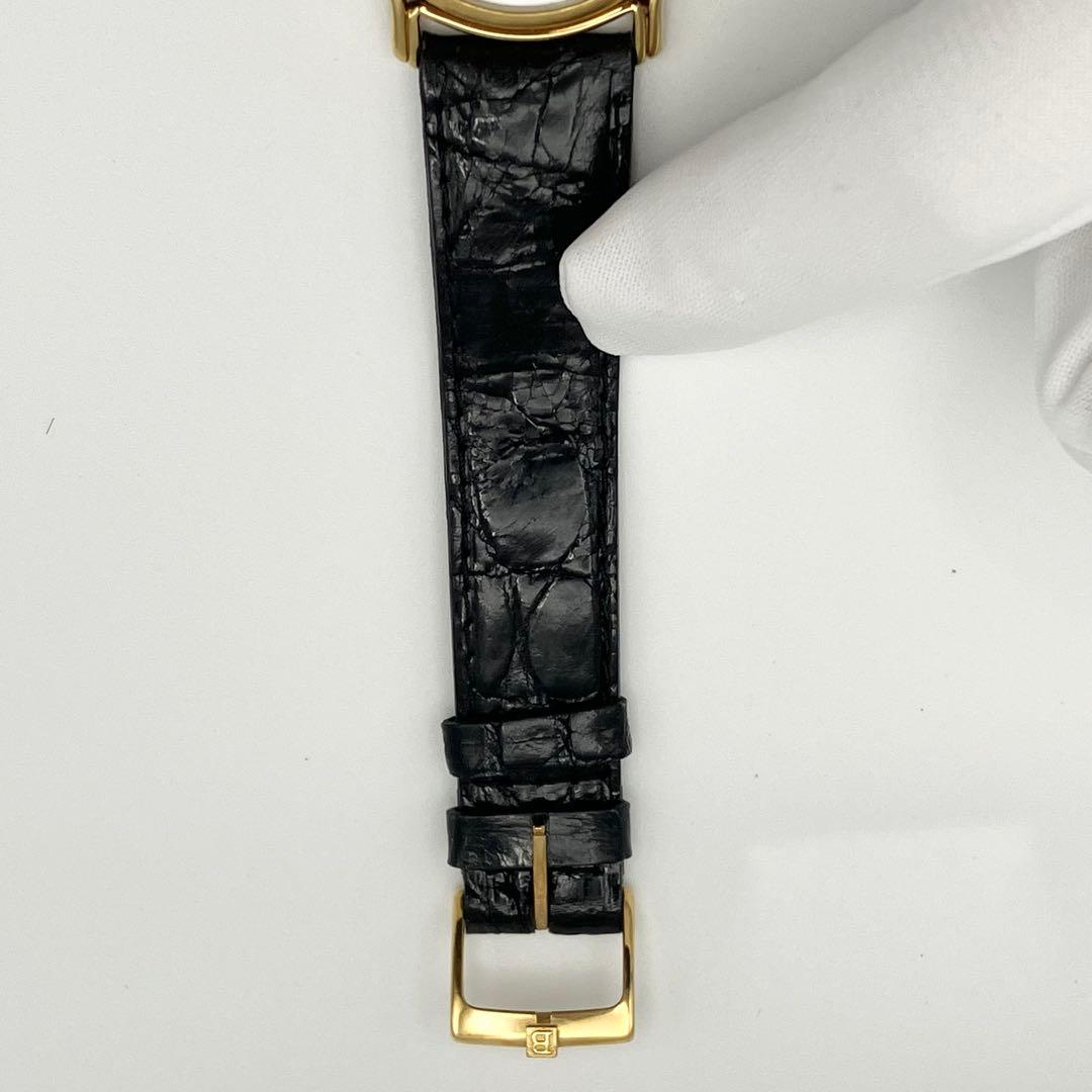 バリー BALLY 腕時計 メンズ　クォーツ デイト　ラウンド レザーベルト