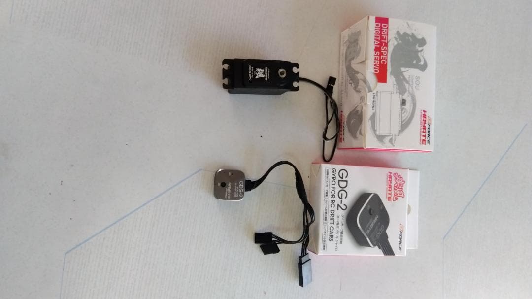 GDG-2 ジャイロセンサー、ドリフトスペックデジタルサーボ（ハヤテ)