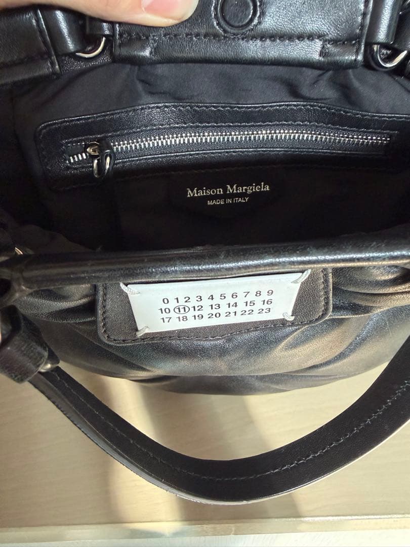 確実正規品 Maison Margiela グラムスラム ハンドバッグ 黒