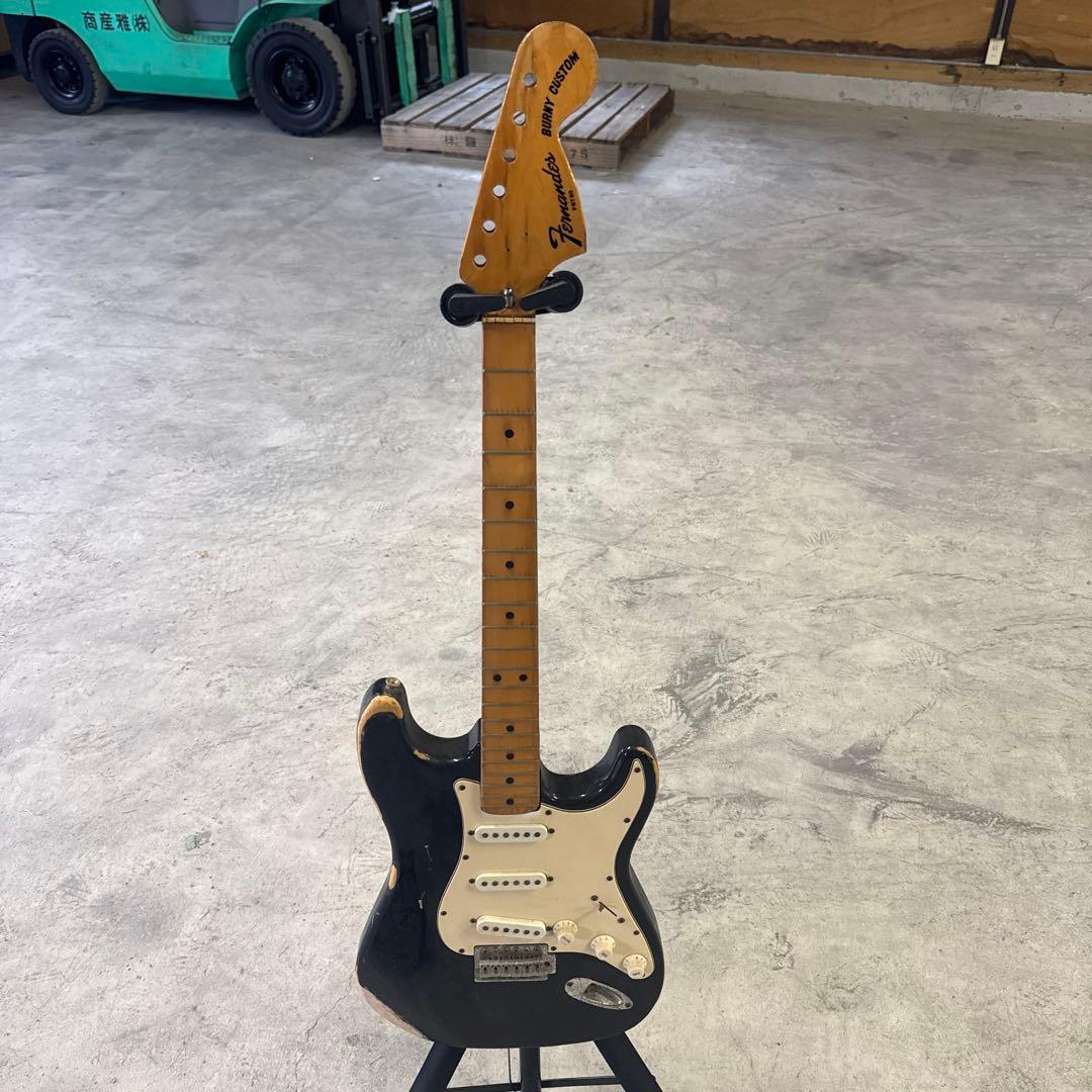 Fernandes Burny Custom ブラックエレキギター　現場品