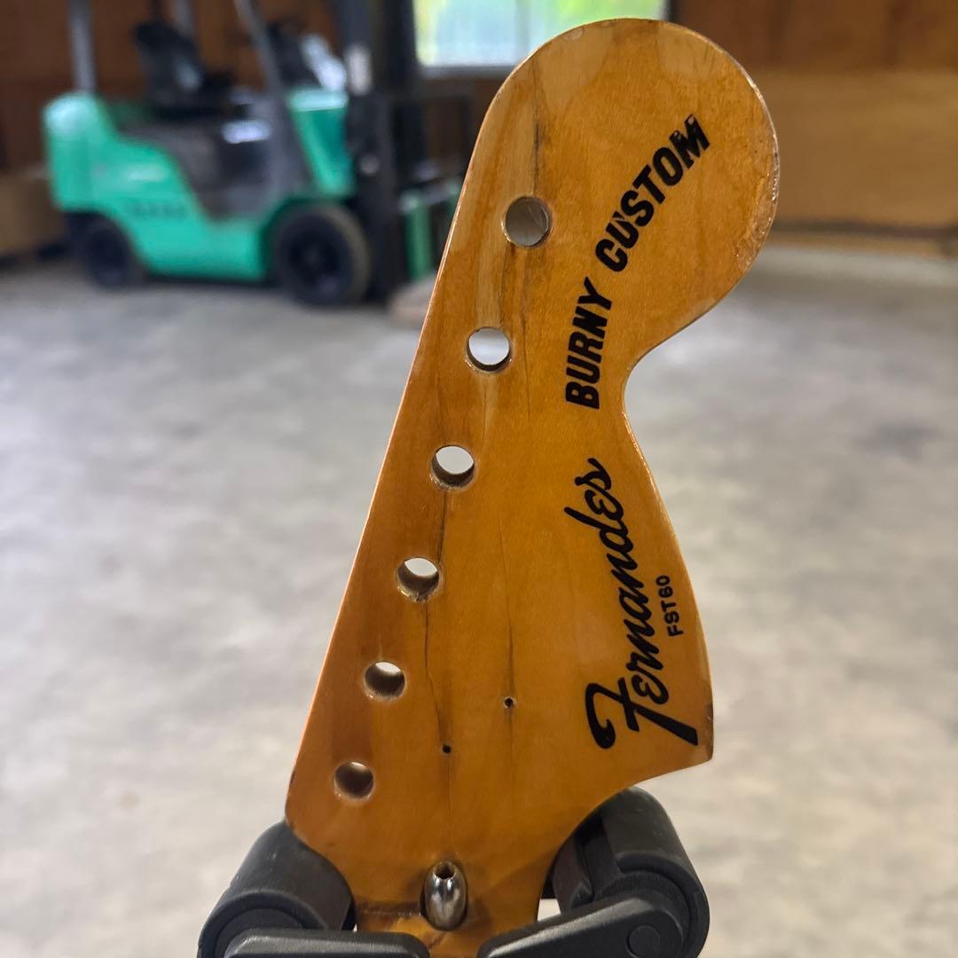 Fernandes Burny Custom ブラックエレキギター　現場品