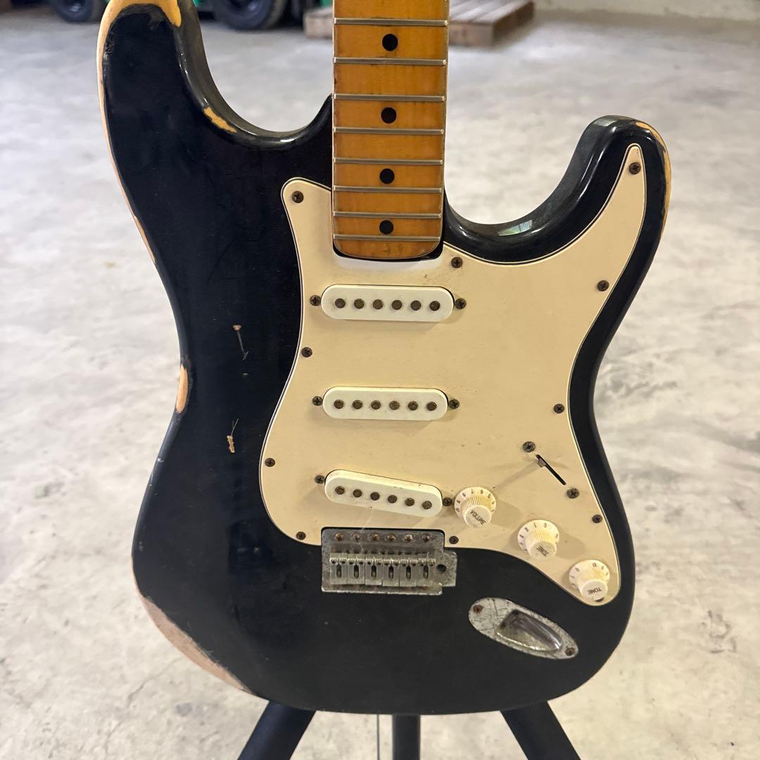 Fernandes Burny Custom ブラックエレキギター　現場品