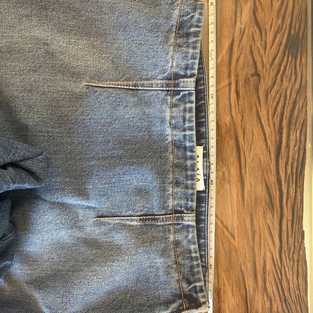 ユ*ニ様 Alaïa アライアFit and Flare デニムスカート