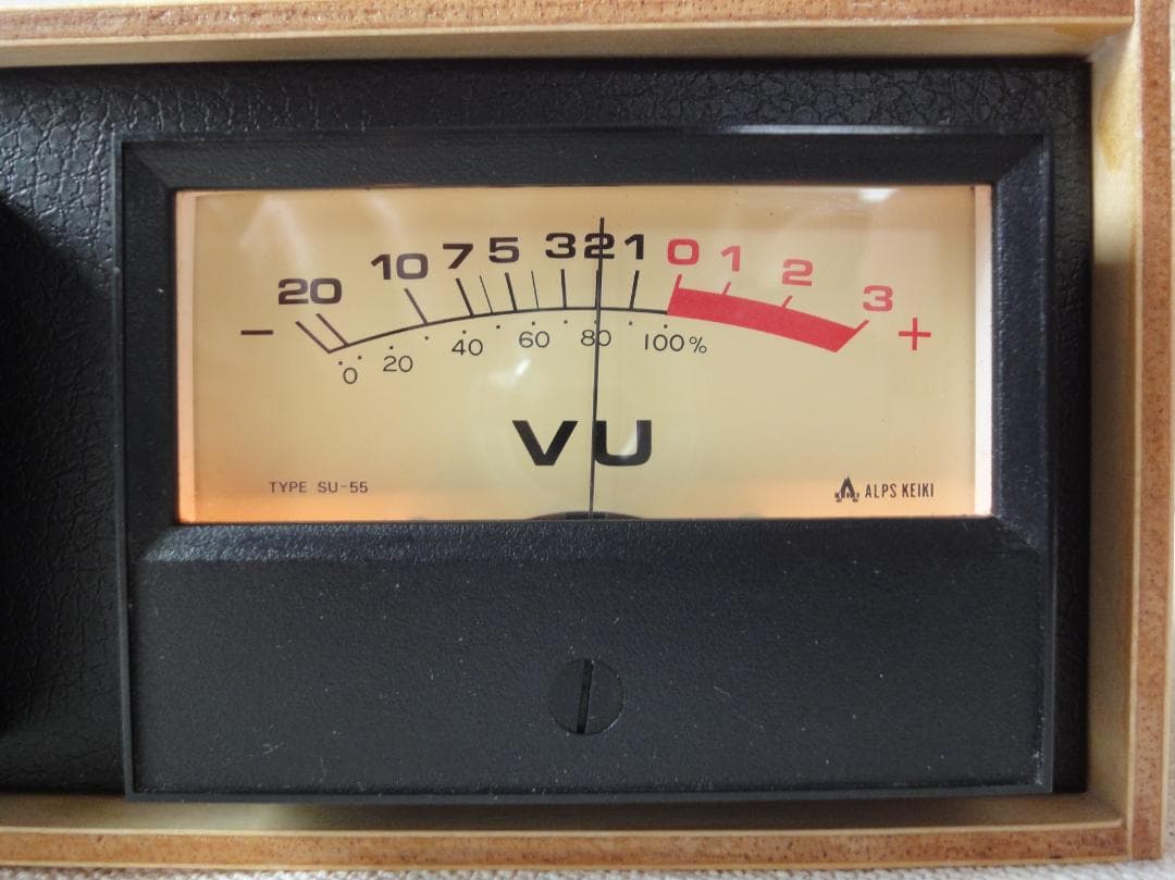 自作ステレオVUメーター190号機（ALPS KEIKI製大型）