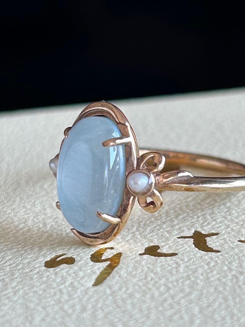 アガット　限定品　タブレットストーンリング 　ワーナーコラボ