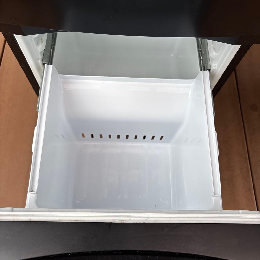 東芝 【右開き】153L 2ドア冷蔵庫 セミマットブラック