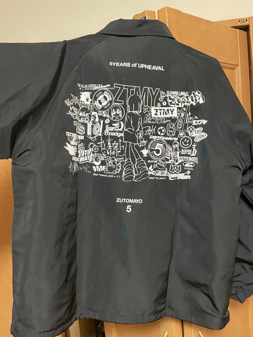 ずっと真夜中でいいのに。5周年コーチジャケット