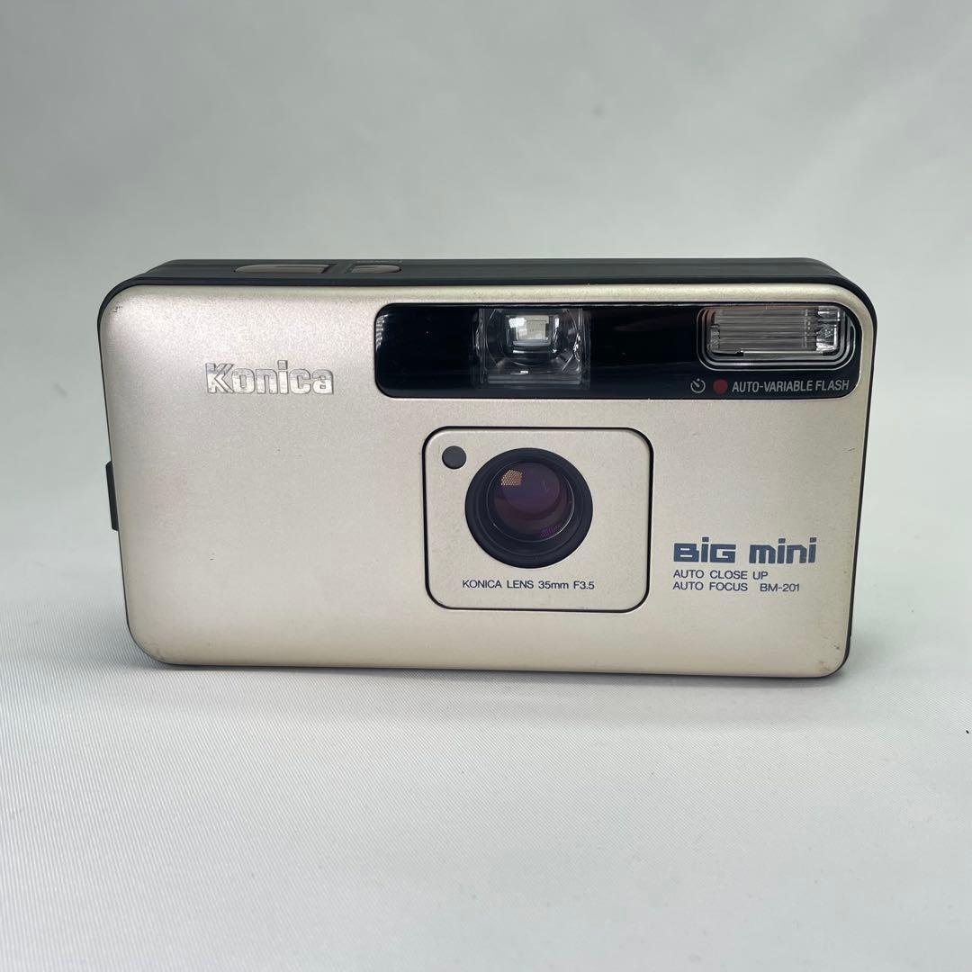 【動作OK】Konica big mini bm-201 コニカ ※K163